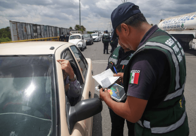 Dónde hay operativos de verificación vehicular